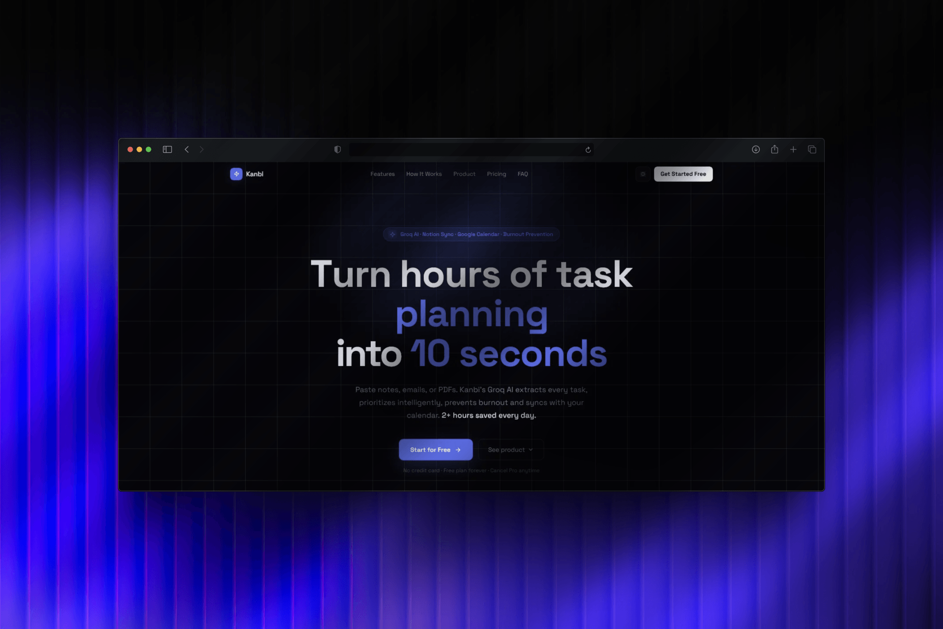 Kanbi Board screenshot